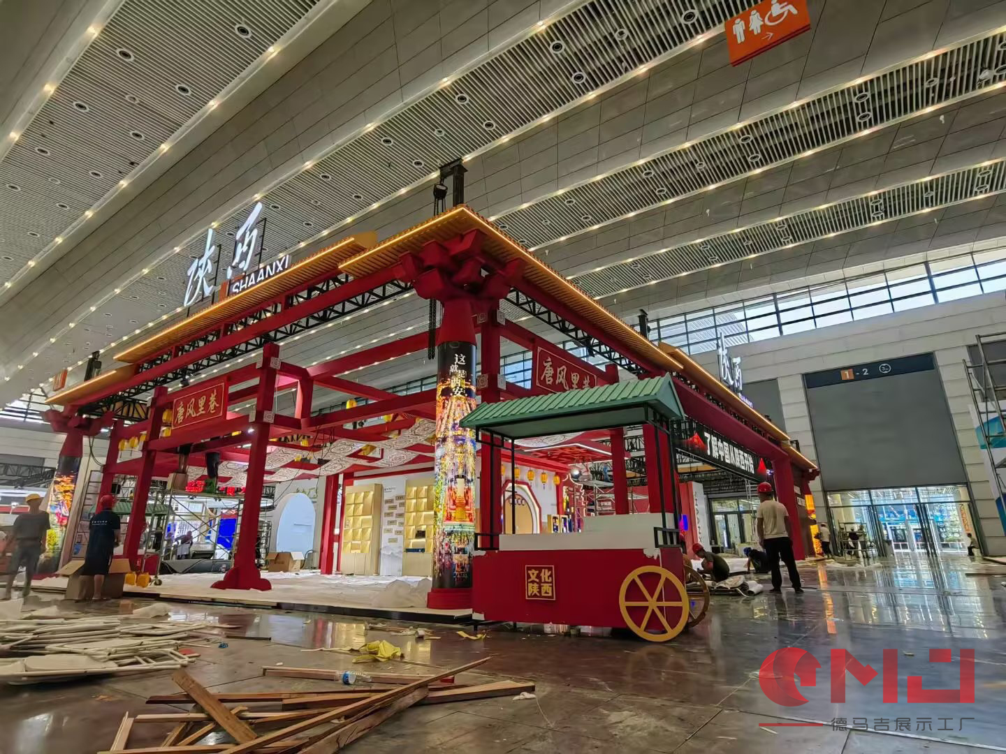 陕西展位展览制作-第十届中国西部文化产业博览会